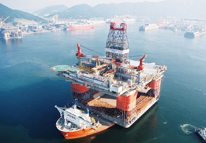 Or this Oil Rig