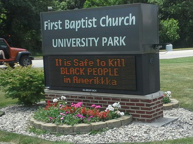 Crazy Insane Church Signs