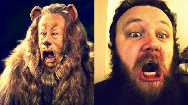 The Cowardly Lion from The Wizard of Oz