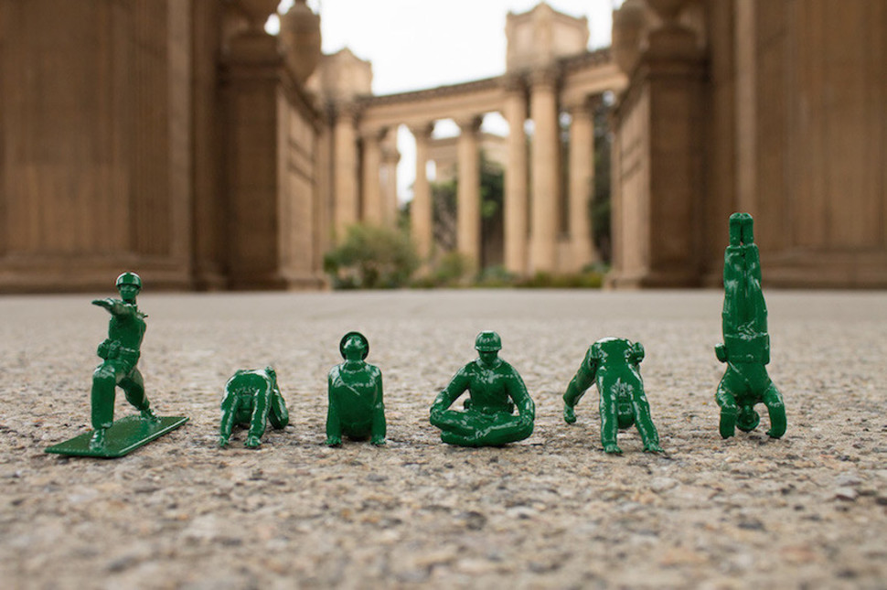 "I'm hoping people pass Yoga Joes around as an inexpensive gift to friends and loved ones, who might like to give yoga a shot."