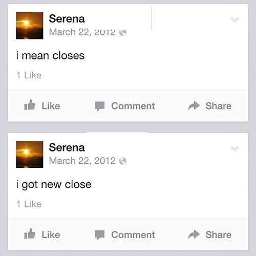 stupid things stupid people say - Serena i mean closes 1 I Comment Serena i got new close 1 Comment