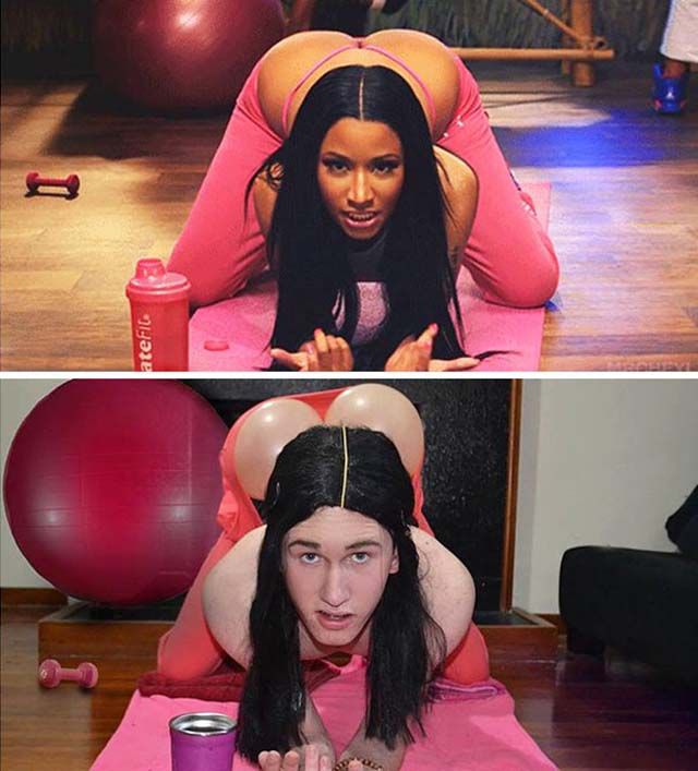 15 Pics Of A Guy Hilariously Imitating Famous People