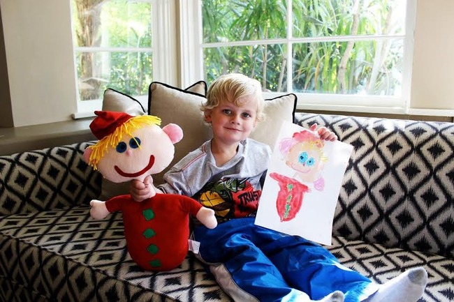 turn your child's drawing into a stuffed animal