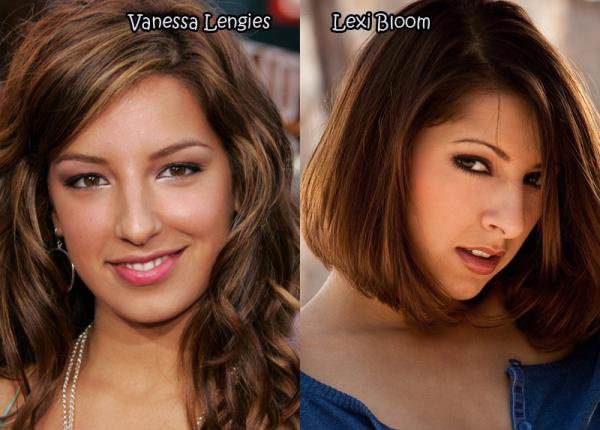 Porn Stars With Their Celebrity Lookalikes