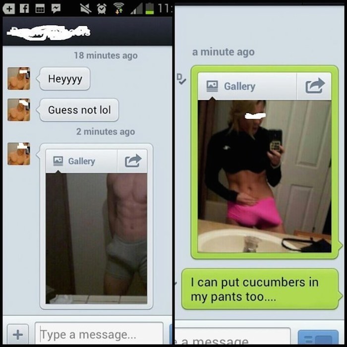 The 13 Best Reactions Women Ever Had To Unwanted Dick Pics
