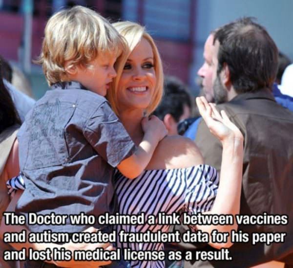 photo caption - Muiluara The Doctor who claimed a link between vaccines and autism created fraudulent data for his paper and lost his medical license as a result. Piz