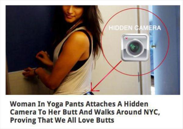 shoulder - Hidden Camera Woman In Yoga Pants Attaches A Hidden Camera To Her Butt And Walks Around Nyc, Proving That We All Love Butts