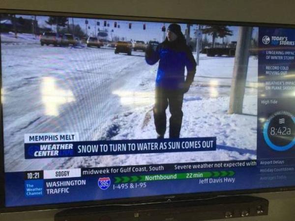 snow melt meme - Ga Today'S Stories Ungering Impace Of Winterstock Record Cold Moving Out Waheshin On Planladi High fide a Memphis Melt Weather Snow To Turn To Water As Sun Comes Out Centeren Soggy Washington midweek for Gulf Coast, South Severe weather n