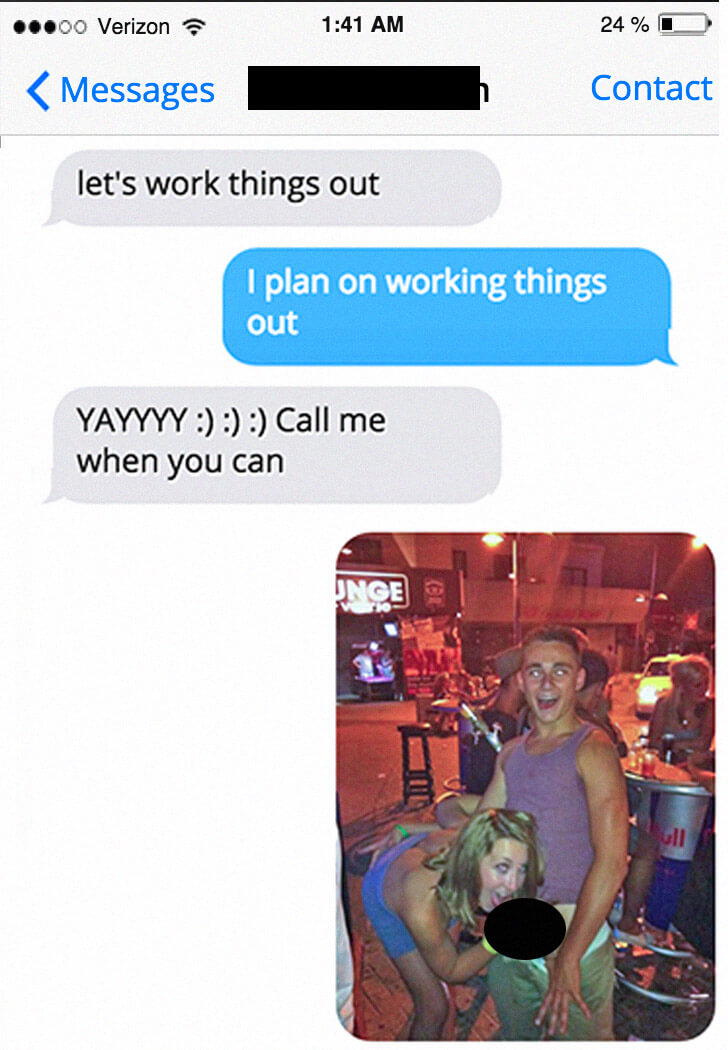 Drunk Guy Hilariously Responds To Cheating Ex Girlfriend 