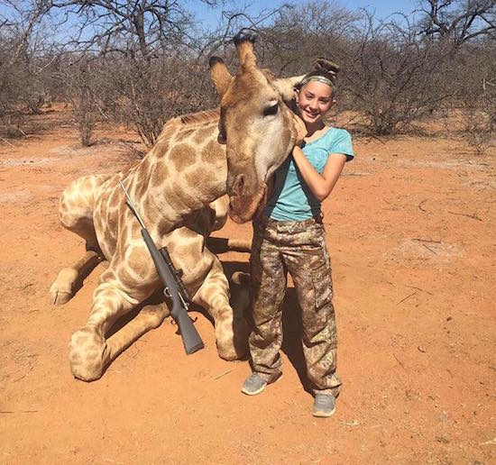 12-Year-Old Trophy Hunter Vows To Never Stop Hunting Even Though She's Received Death Threats