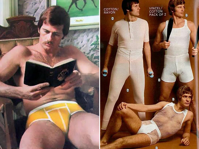 Incredibly Awkward Underwear Ads From The 70's - Facepalm Gallery