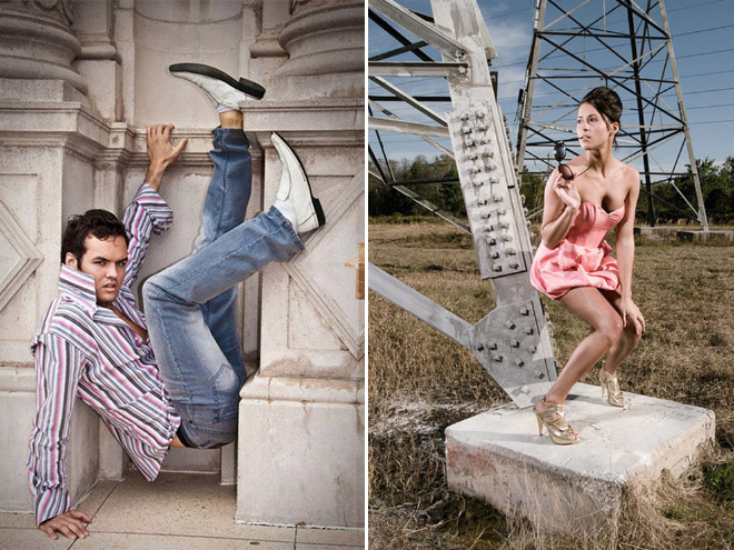 15 of The Most Awkwardly Posing Models