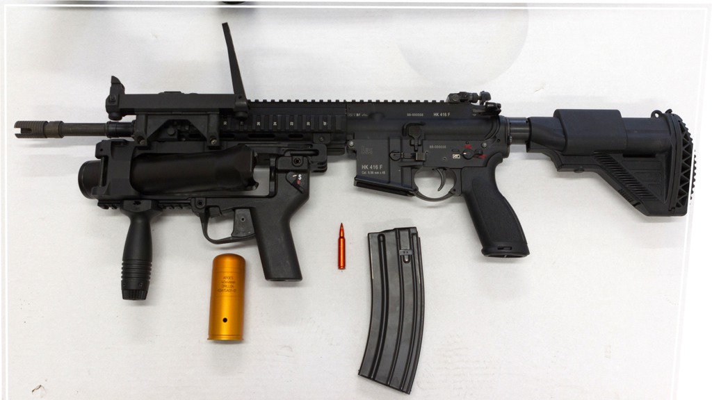 The new assault rifle for French armies : Heckler & Koch HK416F