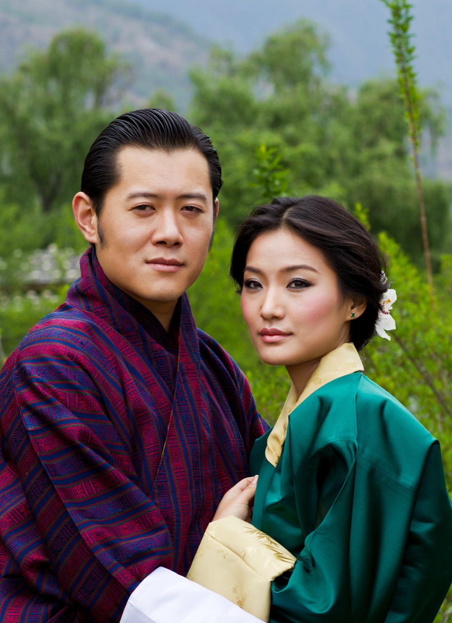 The King and Queen of Bhutan