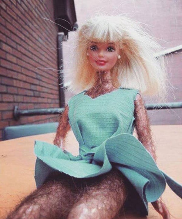wtf pic hairy barbie