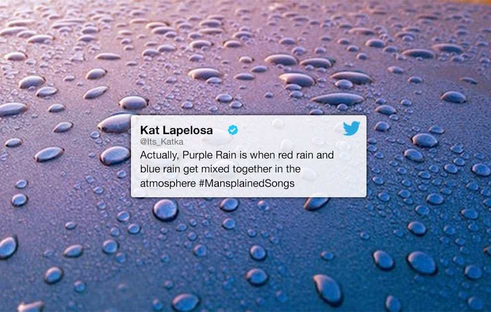 19 Popular Songs Get #Mansplained