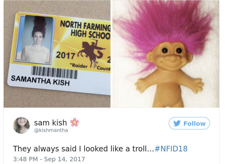 Detroit High School Lets The Seniors Wear Costumes For Their School Id's