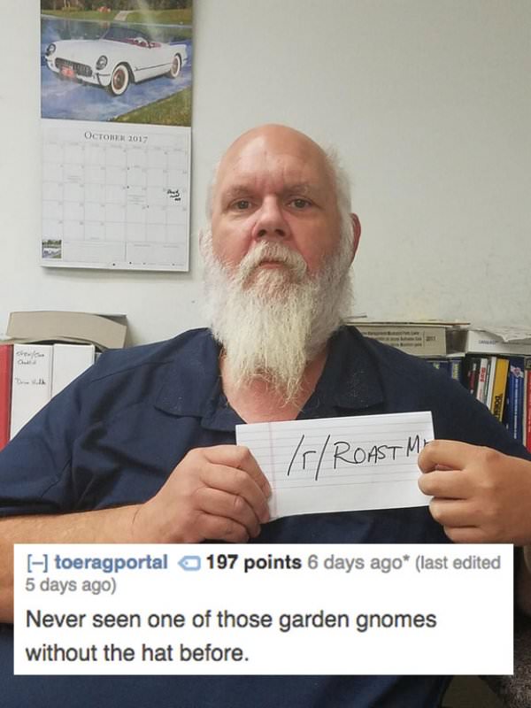 20 Brave Individuals That Voluntarily Asked To Be Roasted