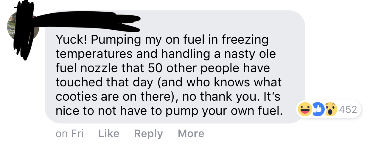 People Are Losing Their Minds Over A New Oregon Gas Pumping Law