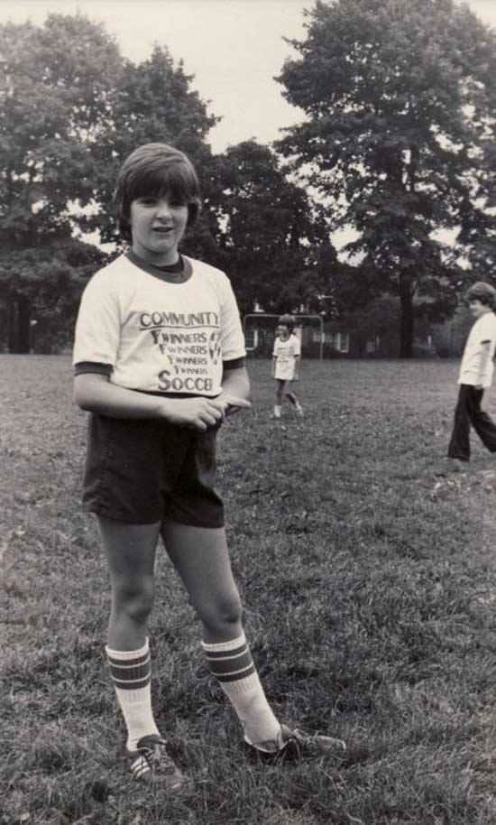 Tween Tina Fey. Undated photo, but probably late 70s.