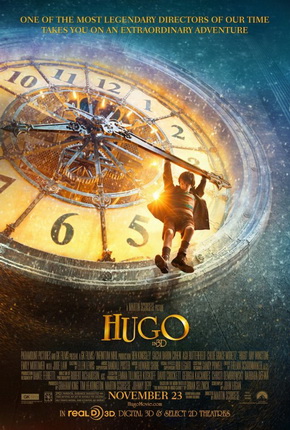 box office bomb hugo movie poster - One Of The Most Legendary Directors Of Our Time Takes You On An Extraordinary Adventure Hugo Pieter Hoteller Methods Til Recepty Vestes com November 23 R Ea In Real 3D. Dichial 3D Select Ad Thatres