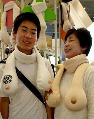 boob scarf