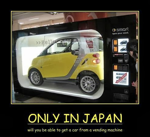weird vending machines in japan - smart pe your >> Helle os Sold Out Only In Japan will you be able to get a car from a vending machine