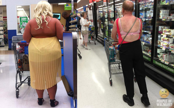 People of Walmart - walmart fashion fails - Nordtyle Cream People Of Walmart