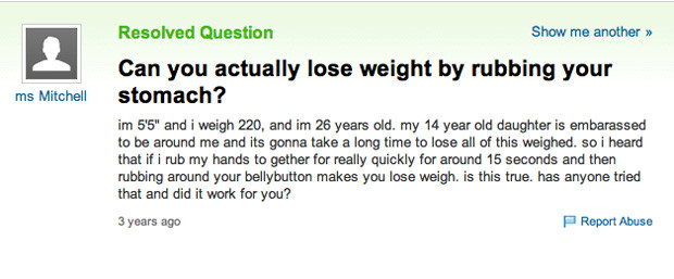 Dumbest Yahoo Questions Ever