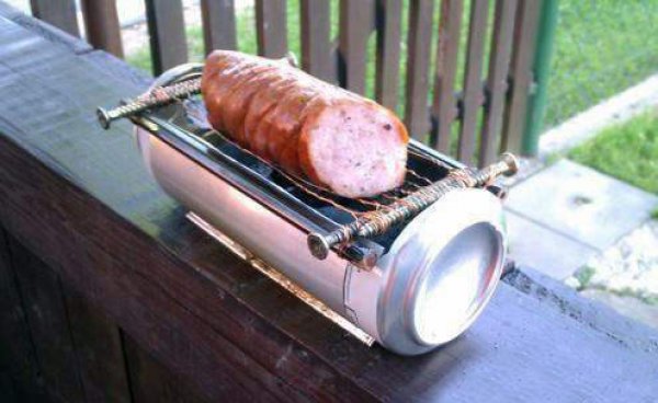 soda can grill