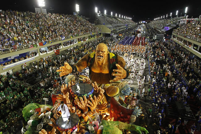 1. Carnaval  Rio de Janeiro, Brazil. Much like Mardi Gras in New Orleans and Carnevale in Venice, Canaval is a nonstop party, just with special addition of Brazilian flair. Its filled with samba music, colorful costumes, and giant parades.