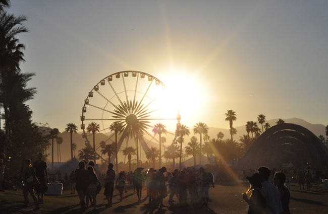 13. Cochella  Indio, California. Each year Coachella boasts the biggest names in music, not to mention an impressive showing of Hollywoods biggest celebrities. Plus, you can spend the weekend camping in the desert with your friends.