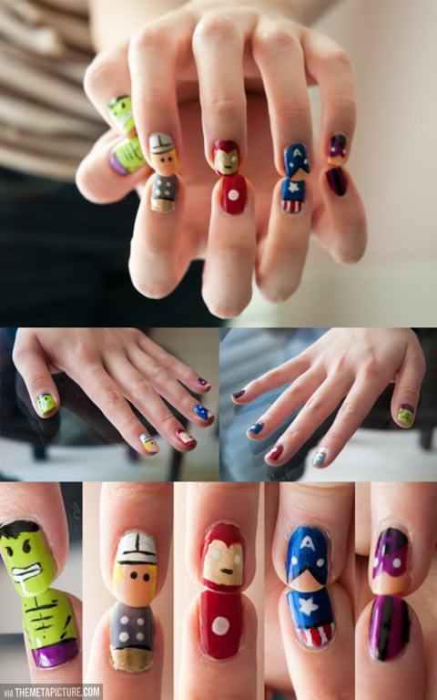 You either want these nails or the girl who has them