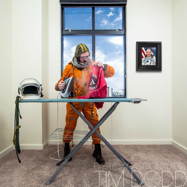 Guy Buys Spacesuit, Takes Photos as 'Everyday Astronaut'