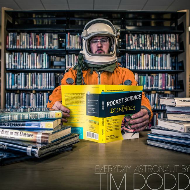 Guy Buys Spacesuit, Takes Photos as 'Everyday Astronaut'