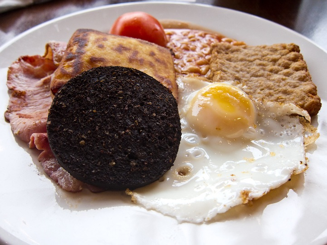 Scotland: Similar to a full English breakfast, and probably just as delicious.
