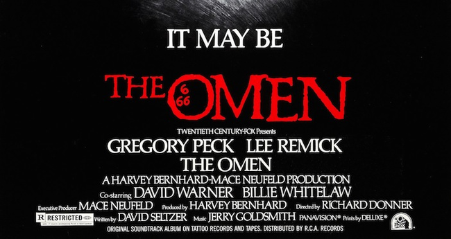 The Omen 1976: Okay! This one's a doozy. So before filming even began, star Gregory Peck's son killed himself. On the way to filming Peck's plane was hit by lightning, as was the scriptwriter's plane AND the executive producers plane. During shooting, the hotel where the producers were staying was bombed by the IRA and an animal handler was killed by a tiger. After working on the film, special effects consultant John Richardson was involved in a car crash that killed his assistant. The road sign near the crash read 'Ommen, 66.6km'. The date?Friday the 13th of August, 1976.