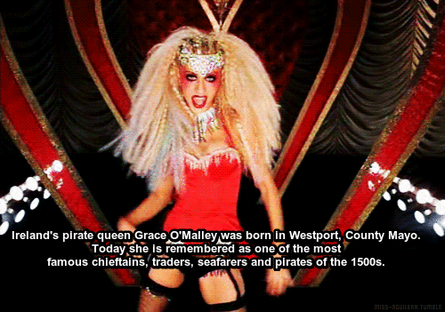 christina aguilera lady marmalade costume - Ireland's pirate queen Grace O'Malley was born in Westport, County Mayo, Today she is remembered as one of the most famous chieftains, traders, seafarers and pirates of the 1500s. Teseterum Errotet
