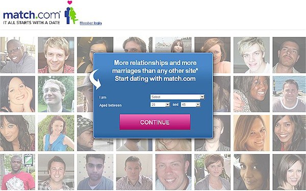 1995: Match.com becomes the first website to launch with the specific goal of bringing couples together. Users would fill out questionnaires and algorithms would pair people together based on mutual interests and geography.In order to build their initial user base they offered a free lifetime membership to anyone who signed up at the launch.Though you really have to question the quality of the service if you are still on it nearly 20 years later.