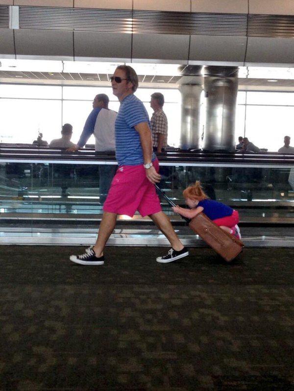 hilarious pictures taken at an airport