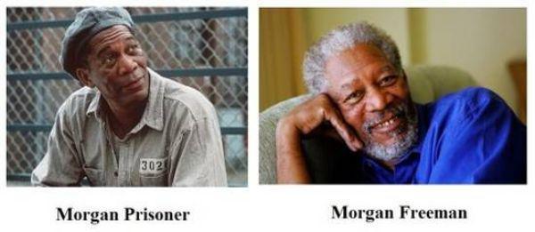 celeb pun celebrity name puns - 302 Morgan Prisoner Morgan Freeman