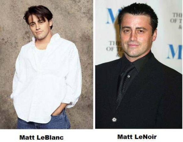 celeb pun celebrity name puns - Matt LeBlanc Matt LeNoir