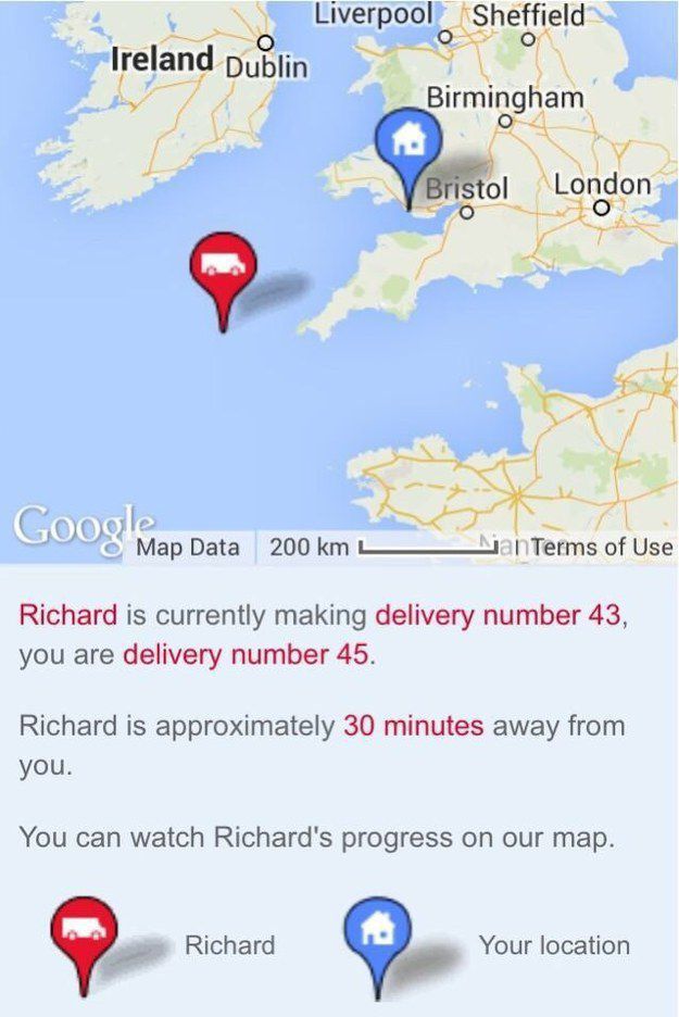 Richard, for not letting anything stop him from delivering the goods.