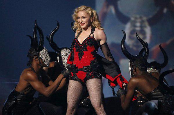 56 year-old Madonna at the Grammys