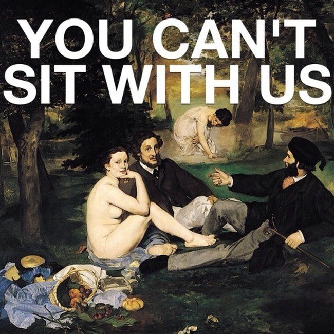 These Paintings Are So Much Better With Quotes From "Mean Girls"