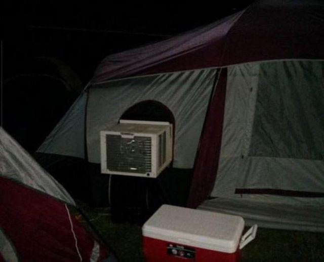 16 Images That Prove Camping Is Not For Everyone
