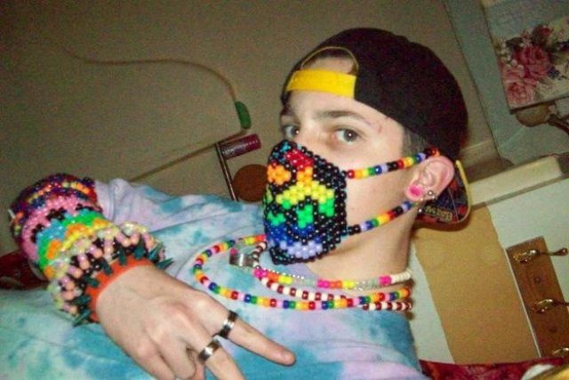 This boy, who had a passion for beads.