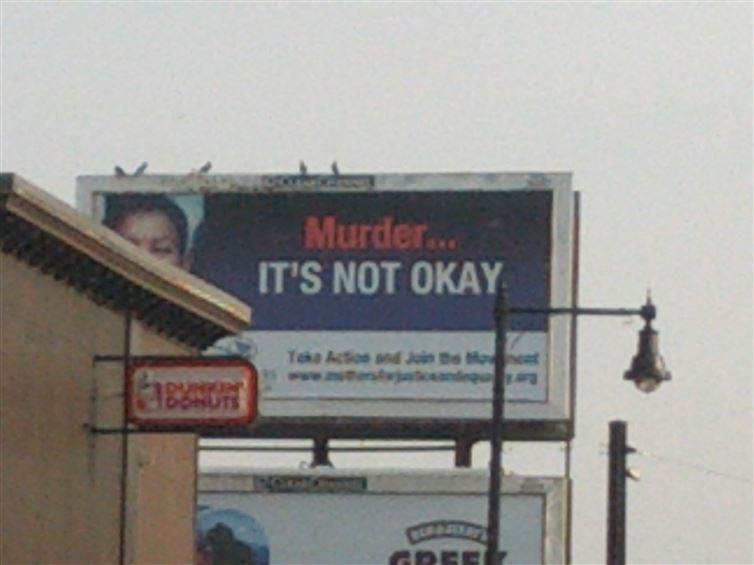 murder it's not okay billboard - Murder... It'S Not Okay Takto