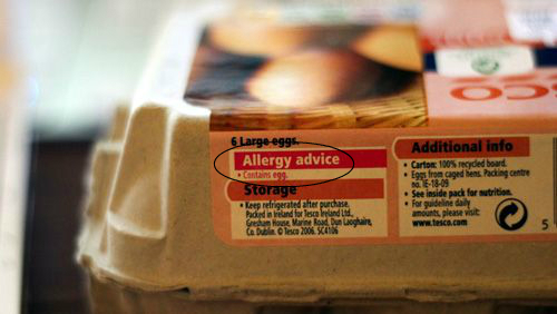 egg warning label - 6 Large eggs Allergy advice contan 99 Storage Keep reltigerat fer purchase Roland for less on the Gredan hoe Wayne Rood Dun Laoghat hole Xix Additional info Carte 100% r ed board Ego from caged bens Pading centre 1809 See inside pack f