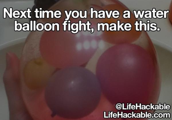 egg - Next time you have a water balloon fight, make this. Hackable LifeHackable.com